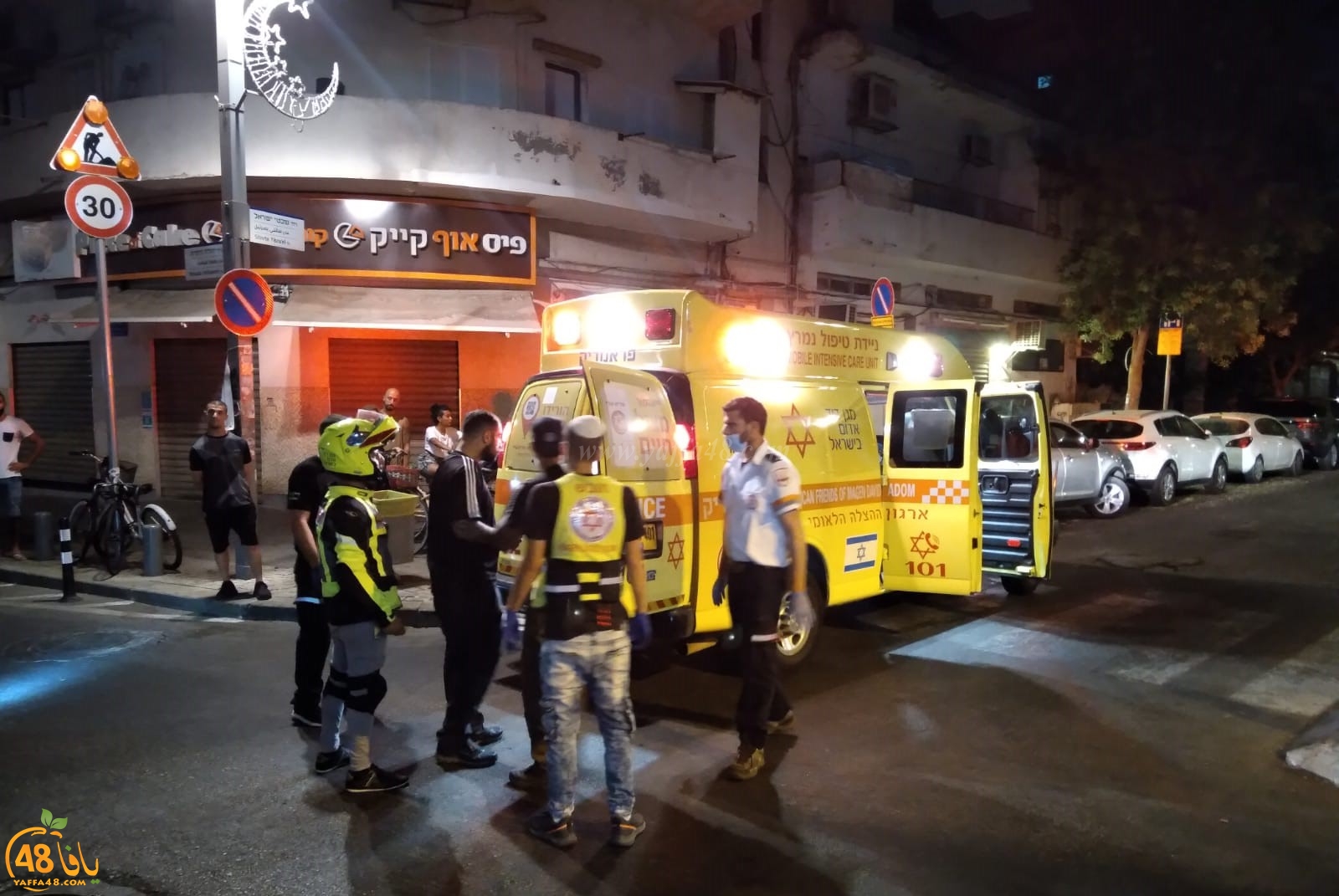  يافا: اصابة متوسطة لشاب باطلاق نار بعد منتصف الليلة